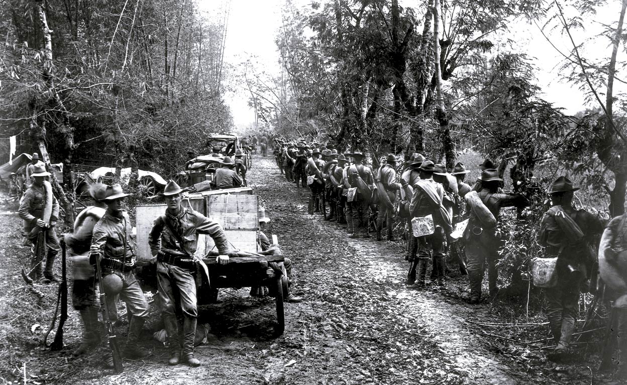 Los primeros disparos de la fotografía de guerra